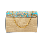 Motifs Chain Crossbody Bag