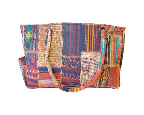 Kilim Weekender & Travel Bag - Duffle Bag - Carpet Rug Bag