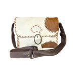 Vintage Turkish Kilim - Leather Crossbody Casual Bag