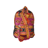 Traditionally Ethnic Turkish Backpack - Multicolor Backpack - Handmade Women Backpack