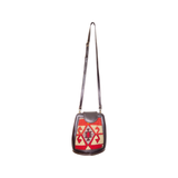 Kilim Crossbody Bag - Vintage Kilim & Genuine Leather Bag - Small Crossbody Bag